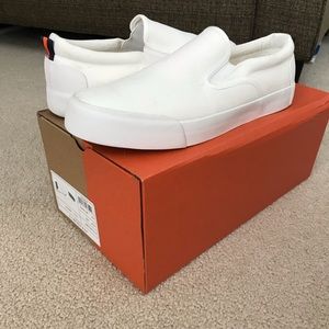 White slip on Corso sneaker